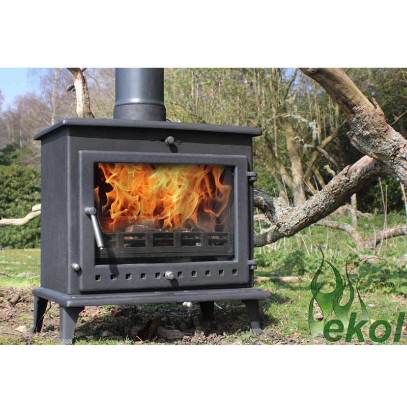 Ekol Crystal 12 Multi Fuel Woodburning Stove great prices by Stove